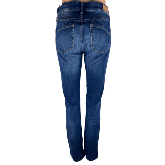 Express women's ripped blue jeans size 2R - Picture 2 of 2